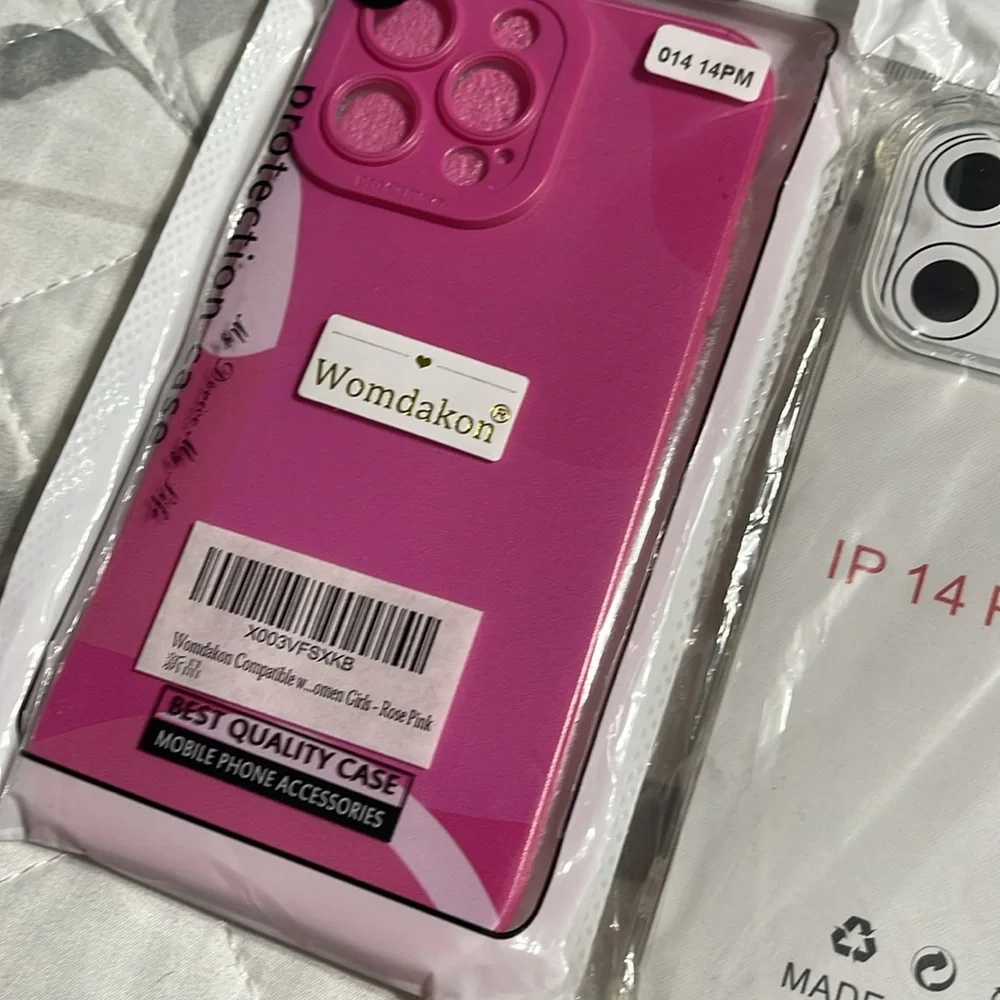 New set/3 silicone phone cases for iPhone 14 Pro Max